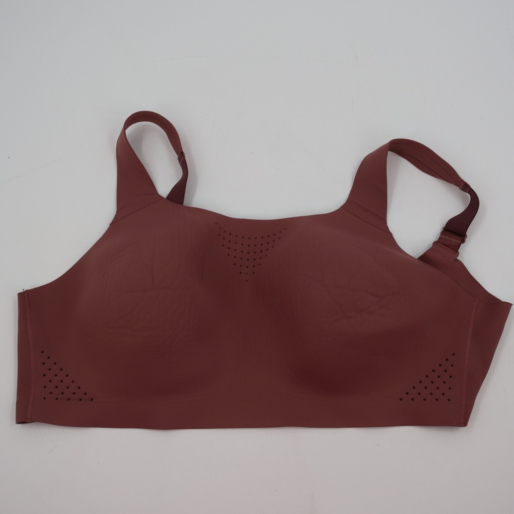 VSX Victoria's Secret Sports Bra Womens 38DD Mauve‎ High Impact Laser Cut Vents